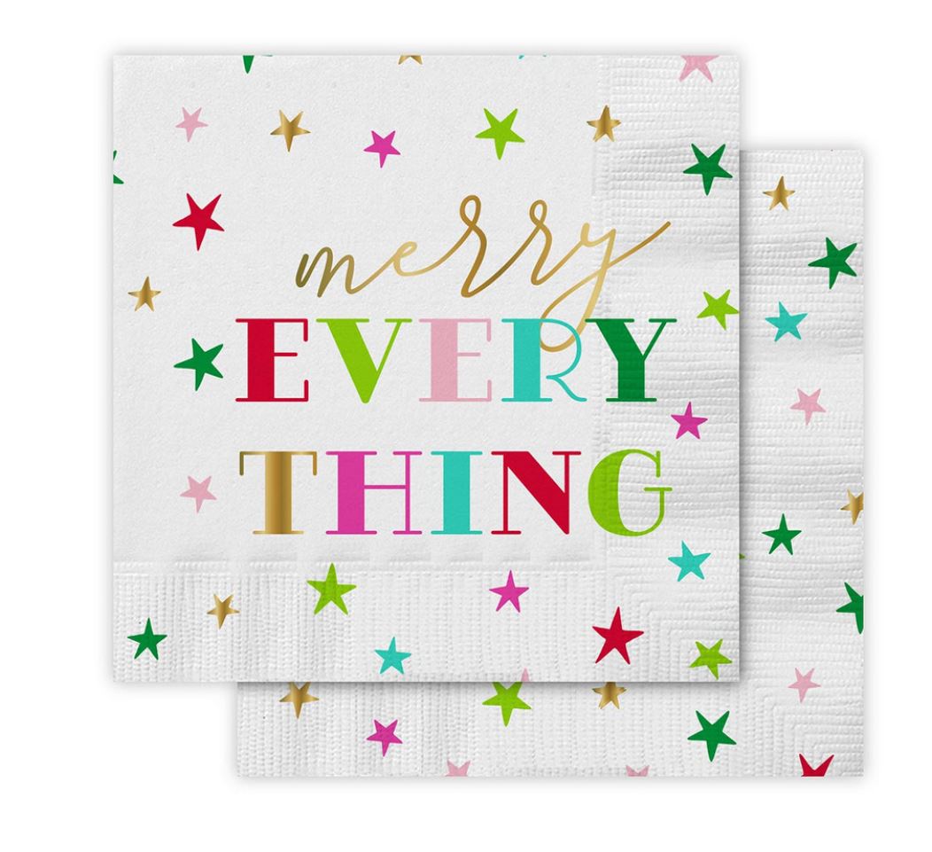 Beverage Napkins - Merry Everything