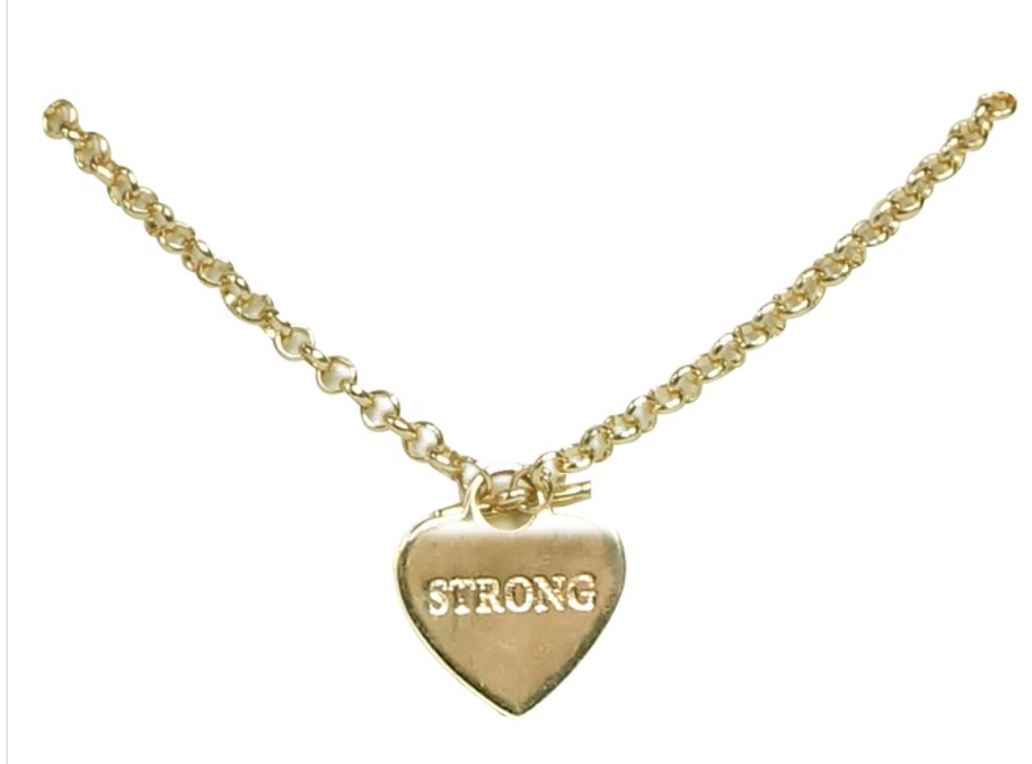 Child Necklace | Strong, Adored, & Fearless