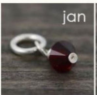 Birthstone Swarovksi Crystal Charms